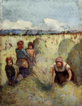 Camille Pissarro : Making Hay
